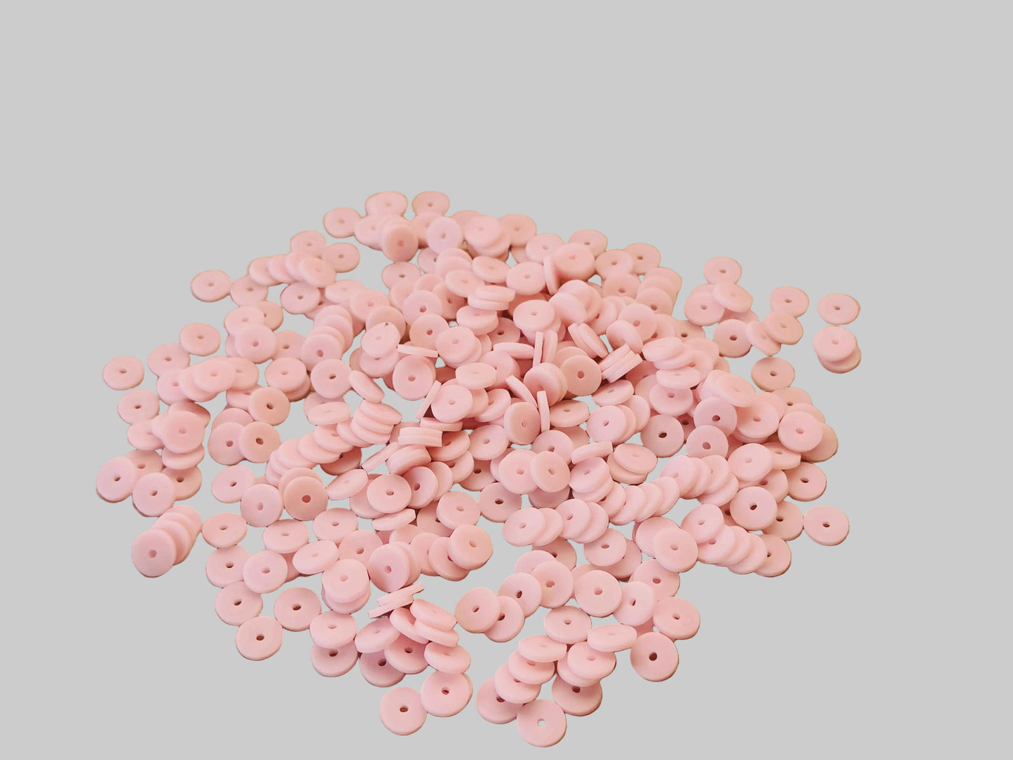 Katsuki kralen baby pink (6mm)
