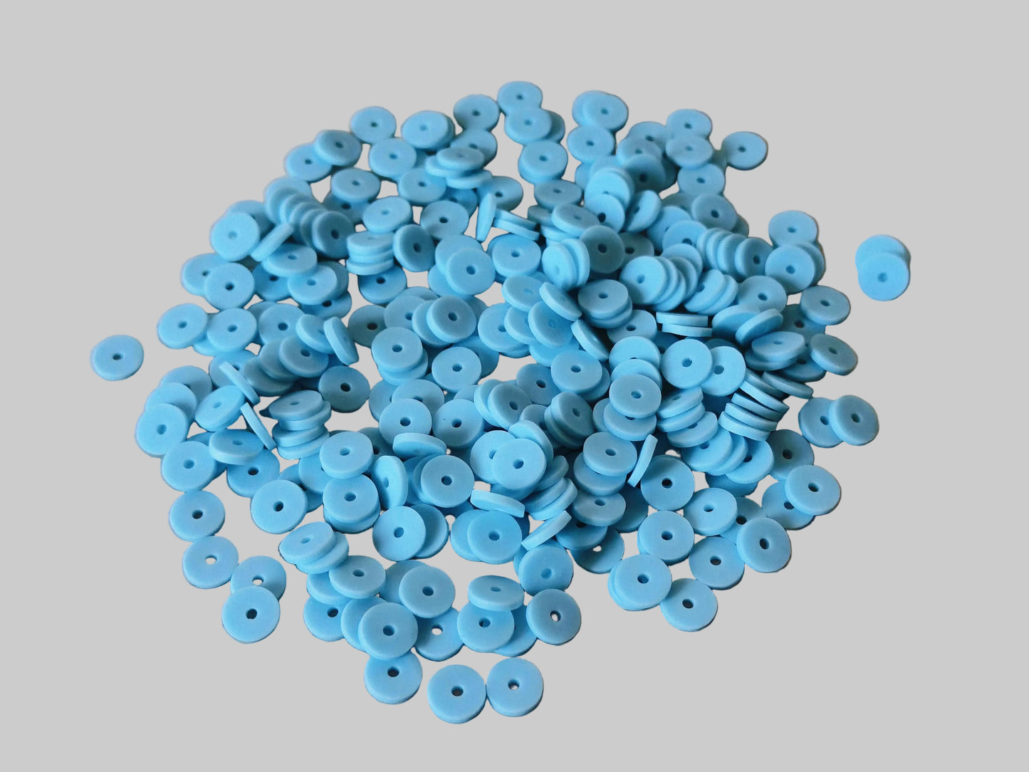 katsuki kralen Sky Blue (6mm)