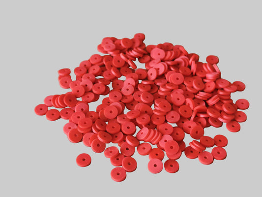 Katsuki kralen coral red (6mm)