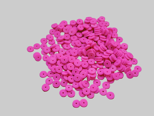 Katsuki kralen fuchsia pink (6mm)